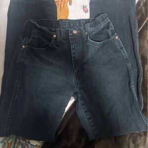 Wrangler cowboy cut jean in black